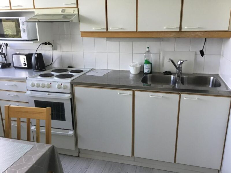 Кухонная плита в апартаментах Torikatu в Финляндии