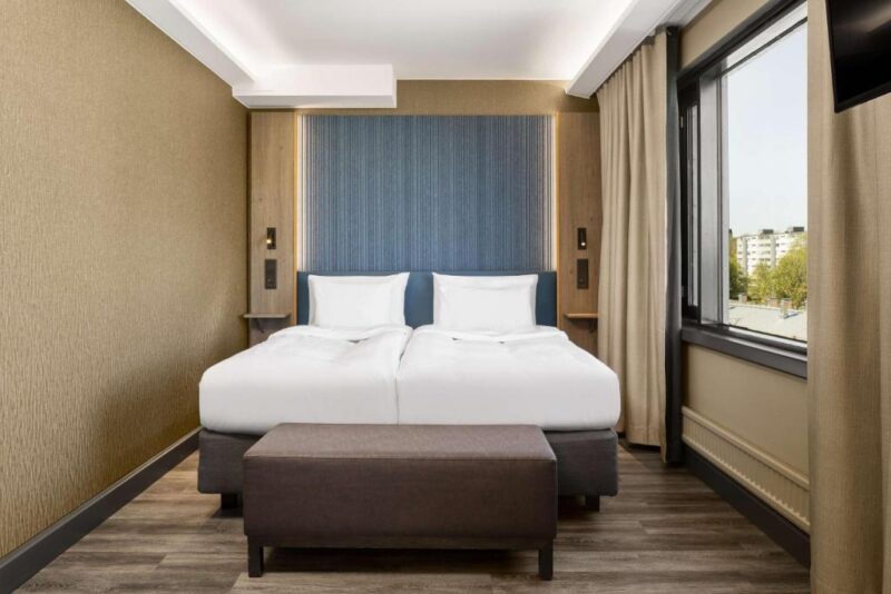 Двухместная кровать в отеле Radisson Blu Marina Palace 4* в Турку