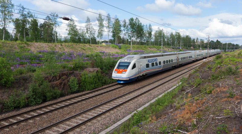 Поезд из Санкт-Петербурга в Хельсинки