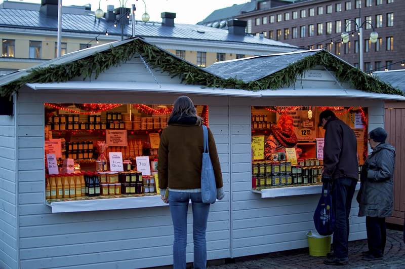 Рождественская ярмарка в Финляндии