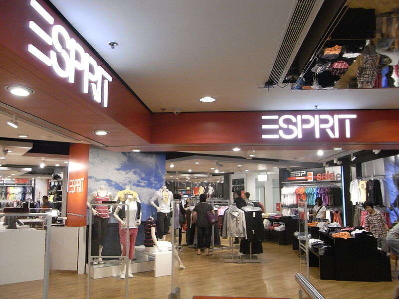 Магазины одежды Esprit в Финляндии