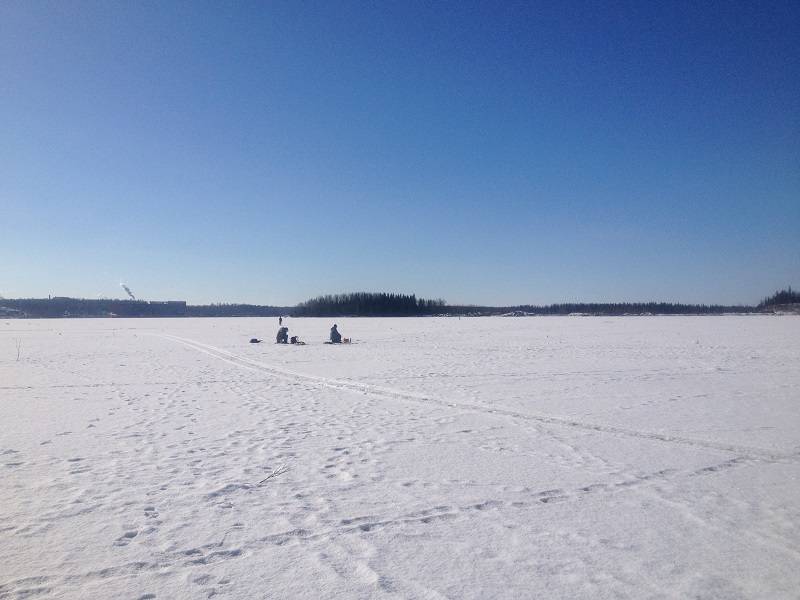 зимняя рыбалка в финляндии на озере
