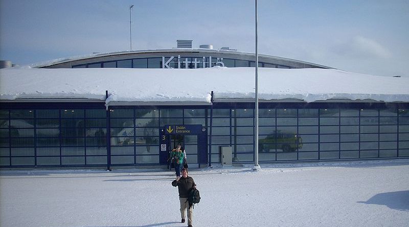 Аэропорт в городе Киттиля