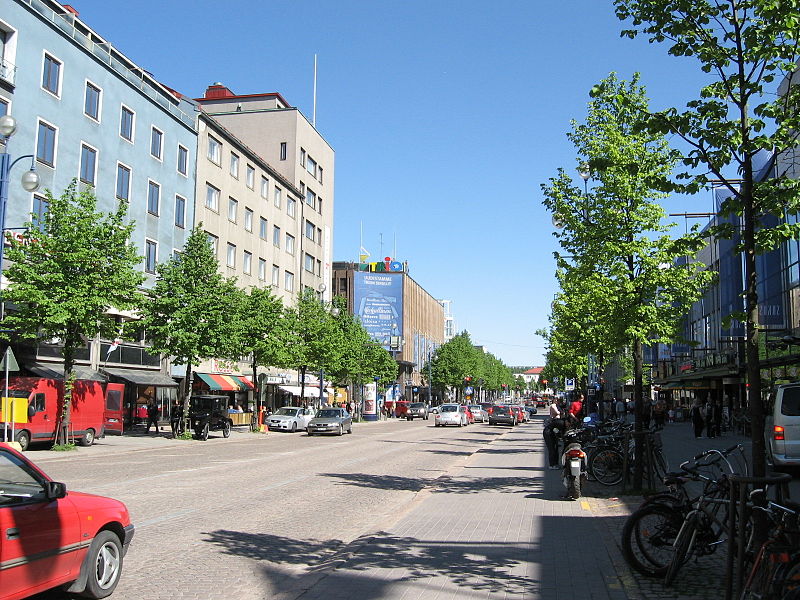 Магазины в финском городе Лахти