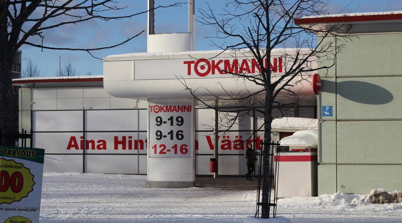 Магазины Tokmanni в Финляндии