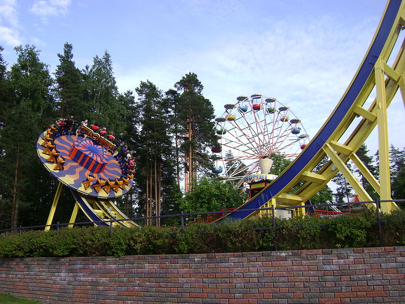 Парк развлечений Тюккимяки в Финляндии