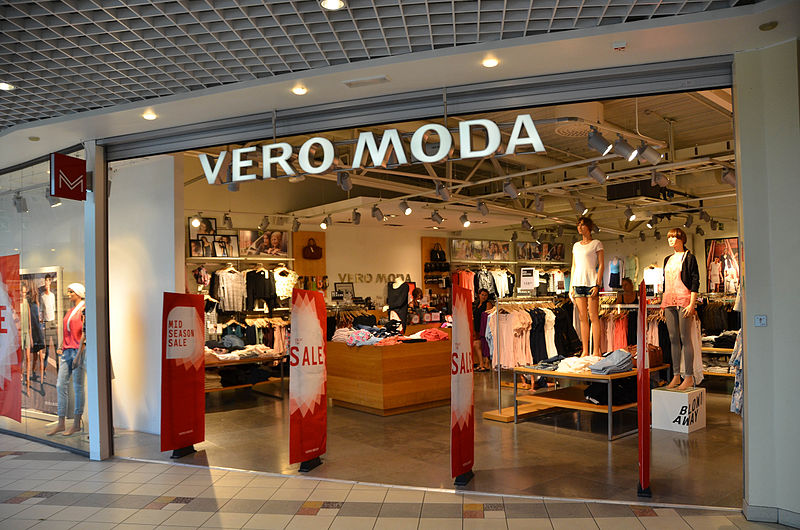 Магазины одежды Vero Moda в Финляндии