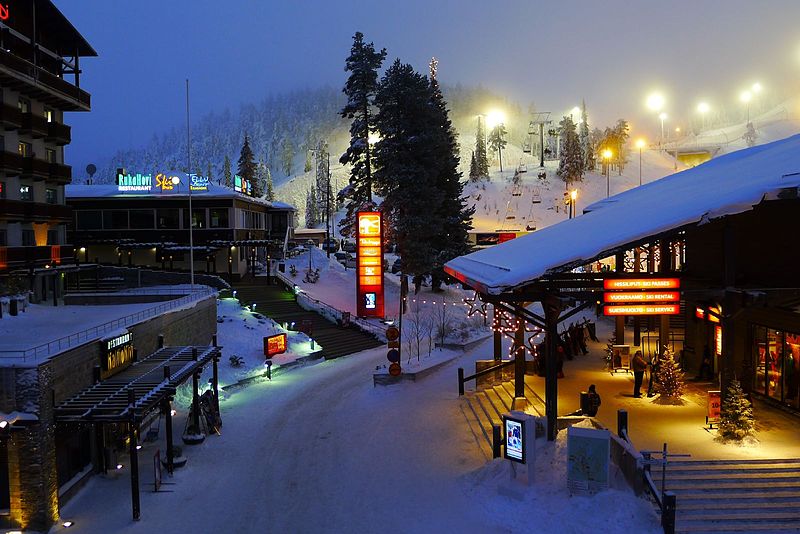 Отдых на горнолыжных курортах в Финляндии