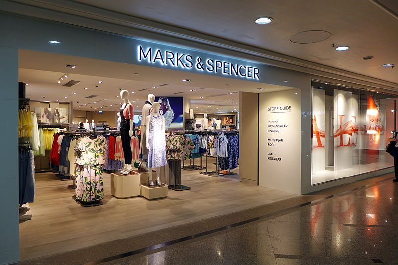 Магазины одежды Marks&Spencer в Финляндии