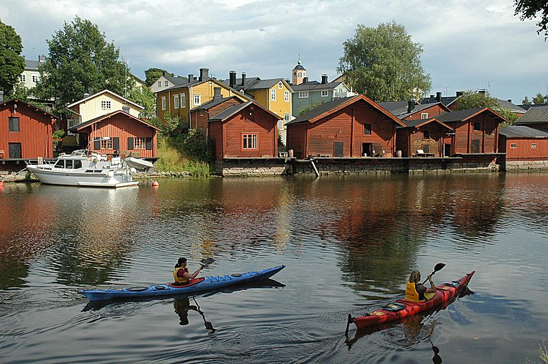 Отдых в финском городе Порвоо