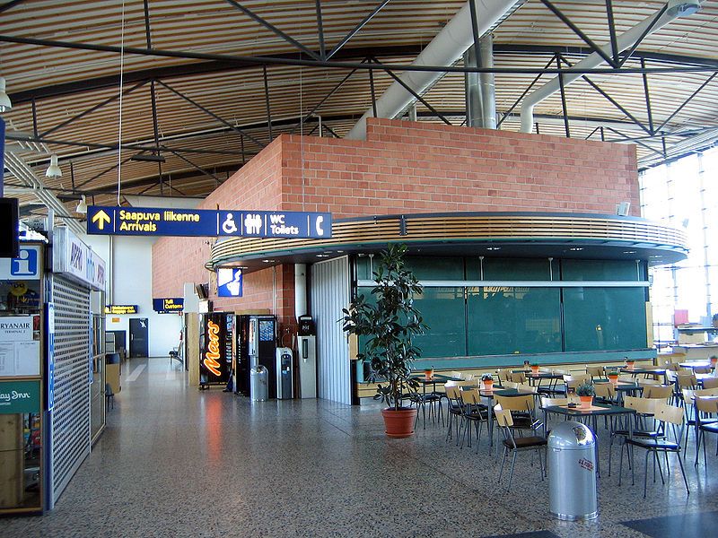 Аэропорт в финском городе Тампере