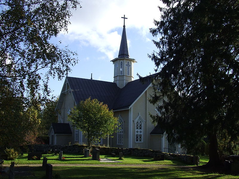 Церковь Суоменниеми в Южной Карелии