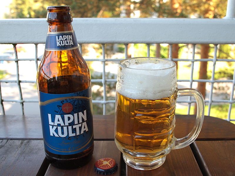 Финское пиво Lapin Kulta