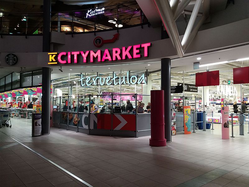 Магазины K-Citymarket в Финляндии