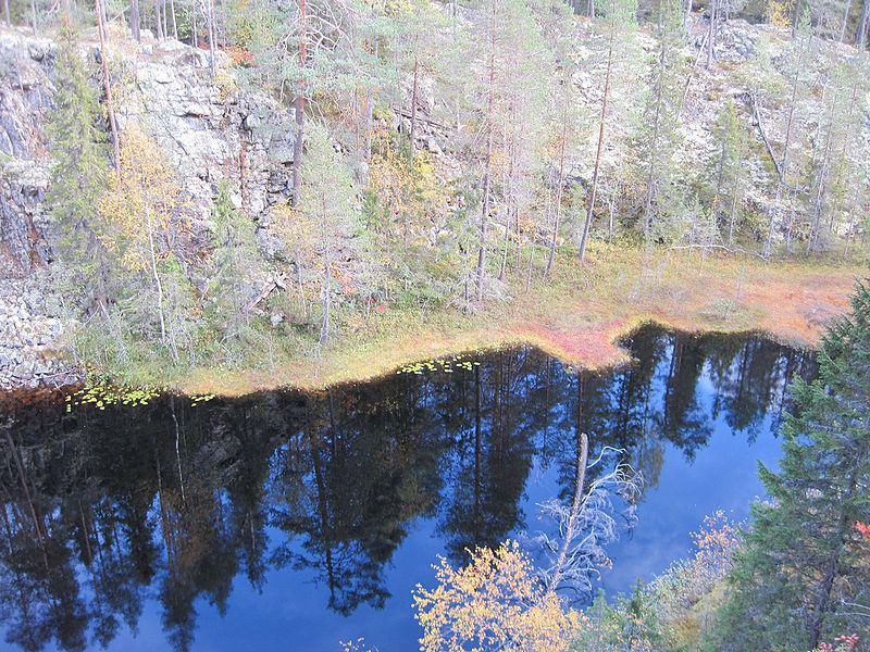 Национальный парк Хиинденпортти в Финляндии