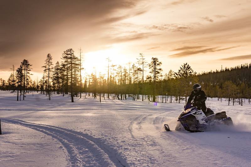 Зимний отдых в финском регионе Лапландия