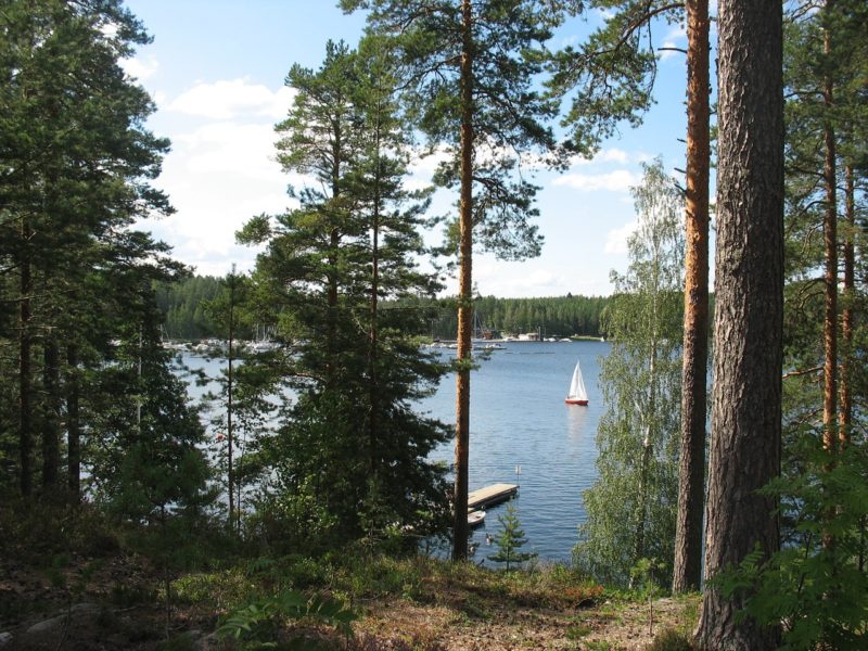 Летний отдых на озерах Финляндии