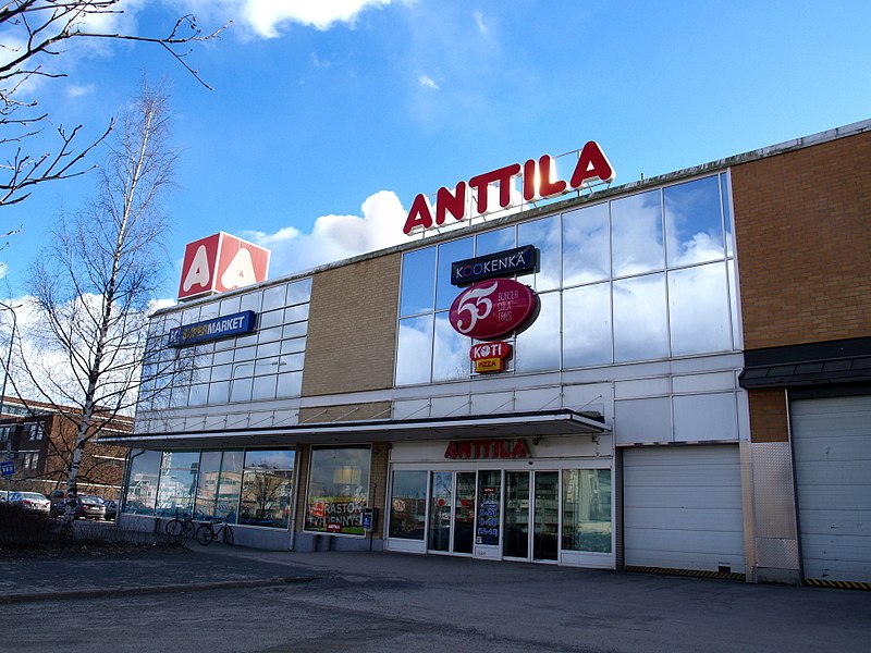 Магазины Anttila в Финляндии