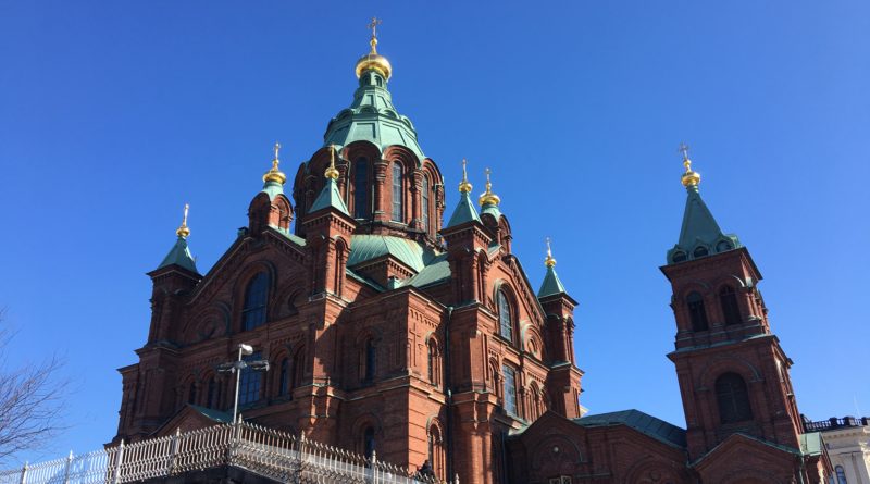 Успенский собор в городе Хельсинки