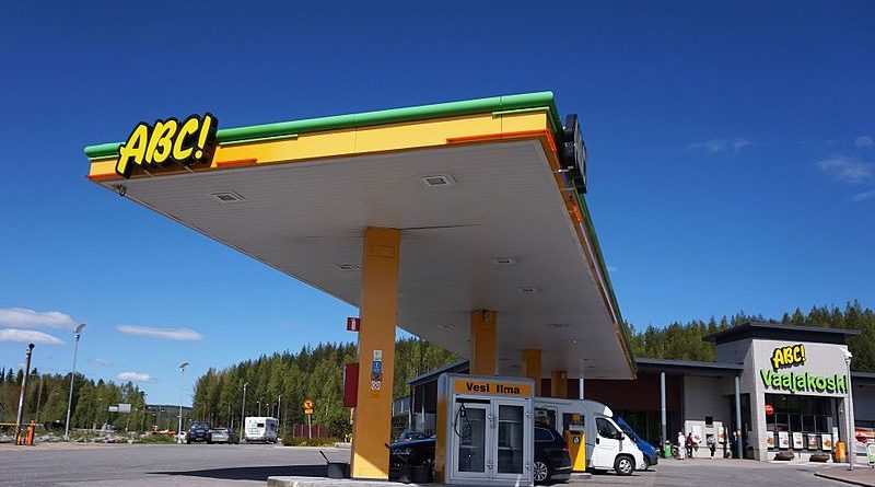Цены на бензин в Финляндии на 5-м месте в Евросоюзе