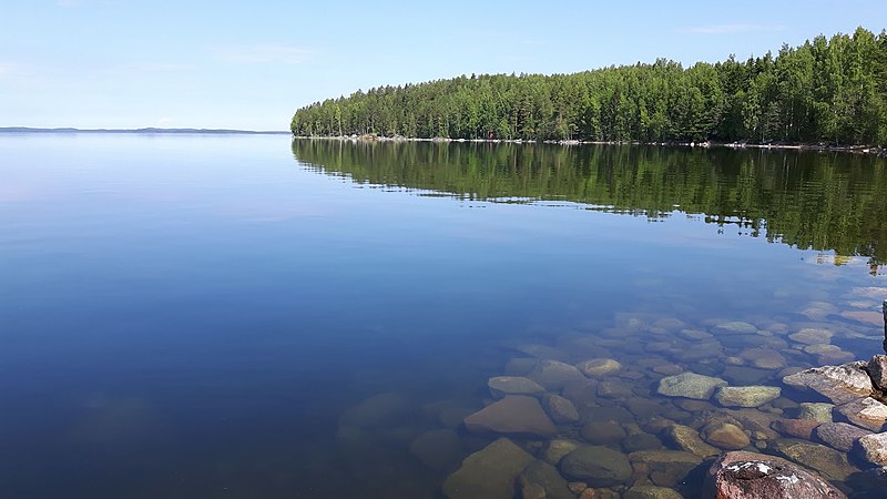 Озеро Сайма в Финляндии