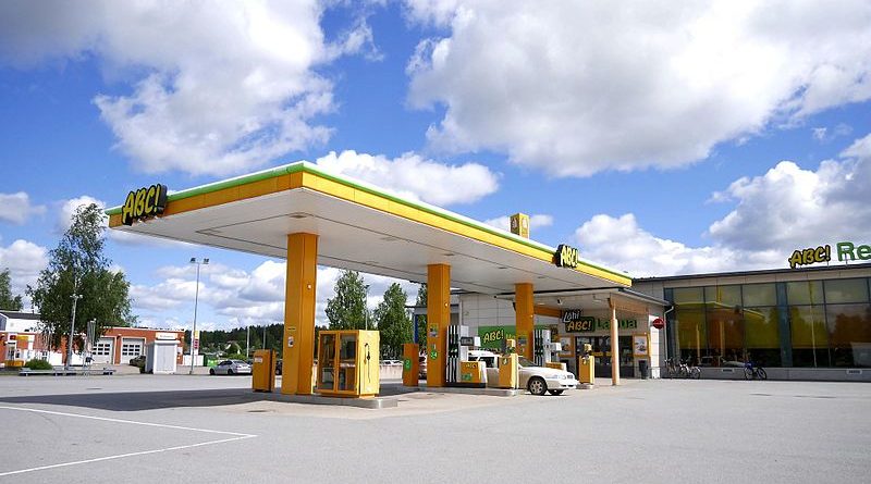 Финский бензин занимает пятое место в ценовом рейтинге ЕС
