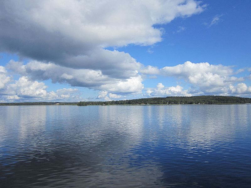 Рыбалка на озерах в Финляндии