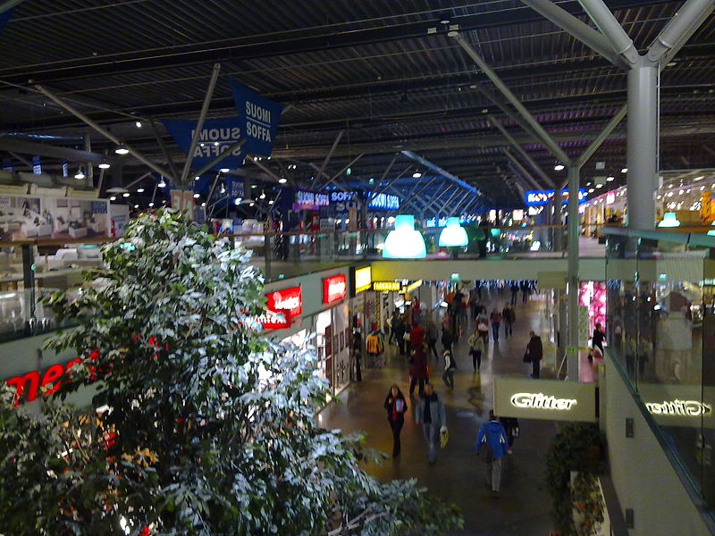 Магазины в торговом центре Ideapark в Финляндии