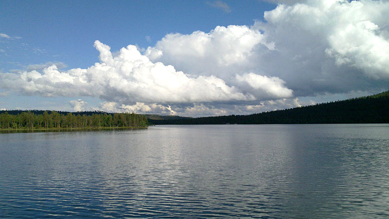 Отдых на озере Инари в Финляндии
