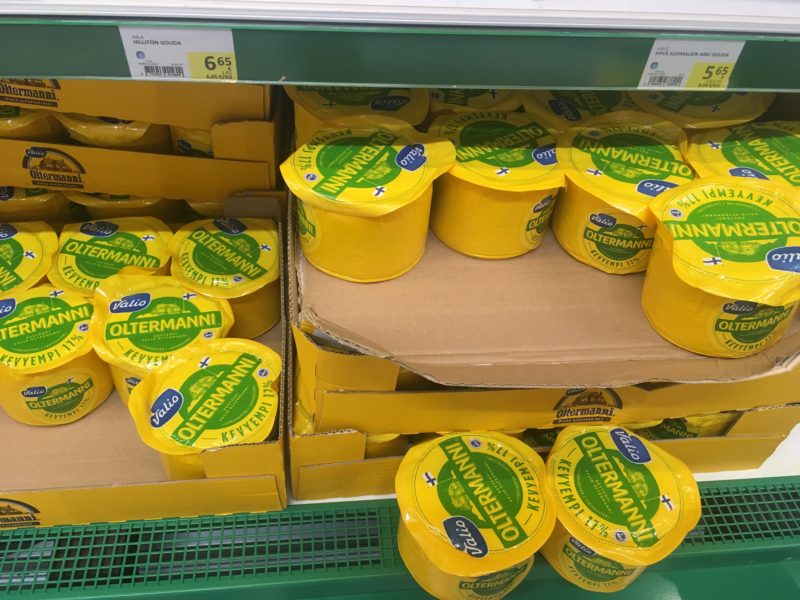 Популярные сорта сыра в Финляндии