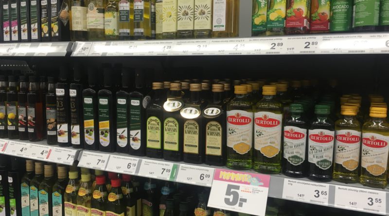 Оливковое масло из Финляндии