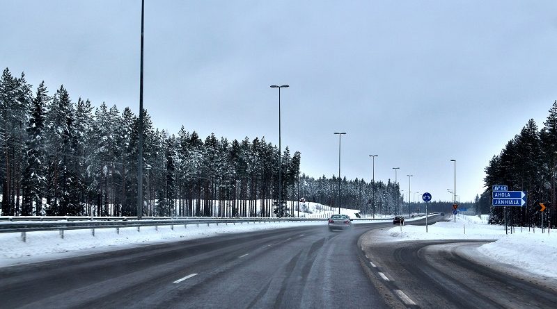 Ограничение скорости в Финляндии