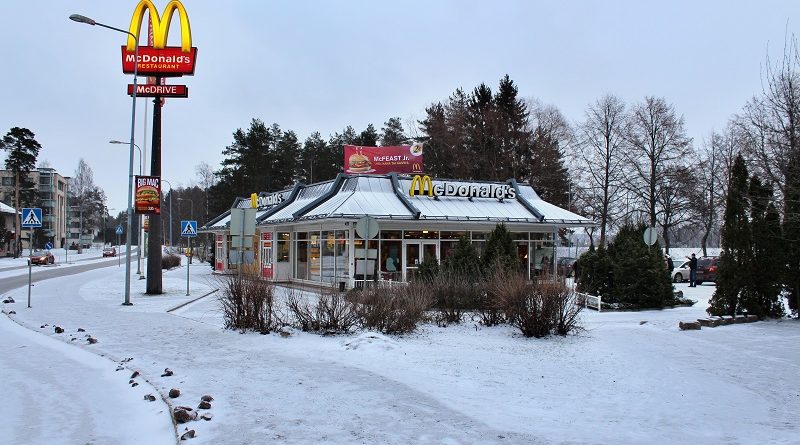 Рестораны Макдоналдс в Финляндии