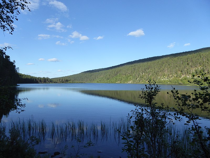 Национальный парк Lemmenjoki в Финляндии
