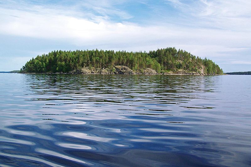 Природа в национальном парке Linnansaari
