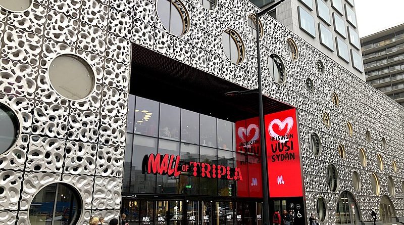Торговый центр Tripla в Хельсинки