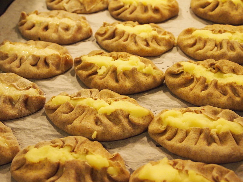 Карельские пирожки калитки с картошкой