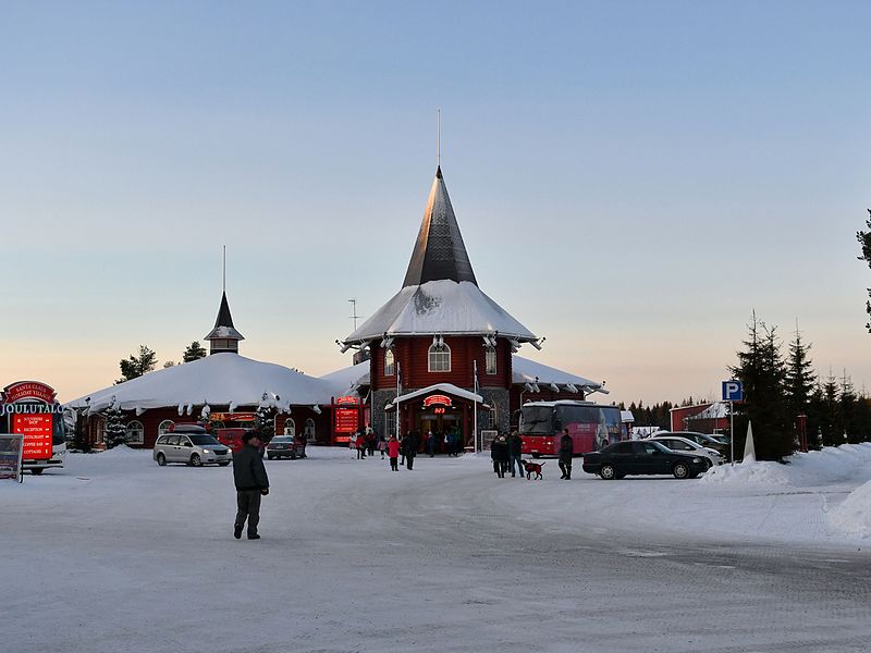 Деревня Санта Клауса в Лапландии