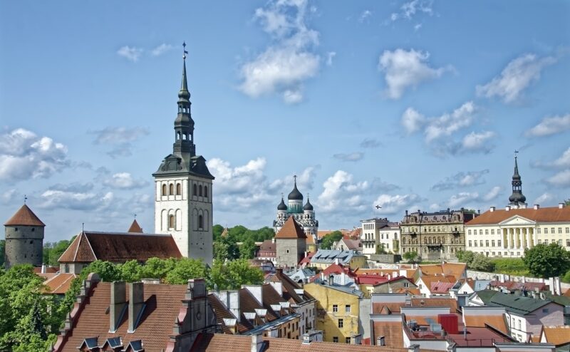 Эстонский город Таллин