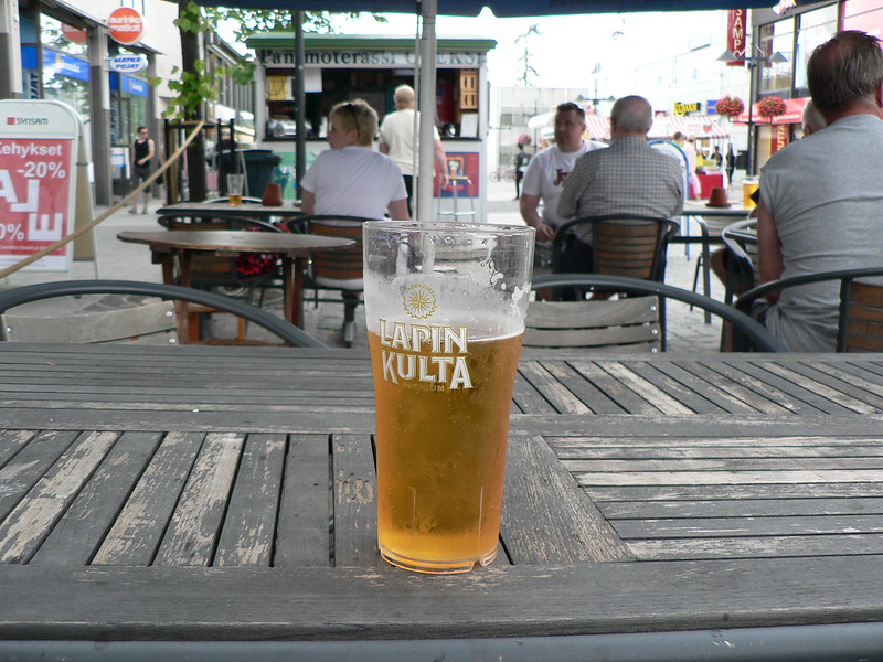 Популярное финское пиво Lapin Kulta