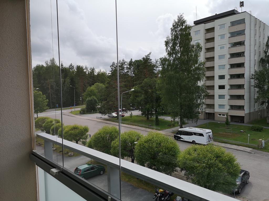 Вид на улицу из отеля Summer Hotel Karelia-Park 2*