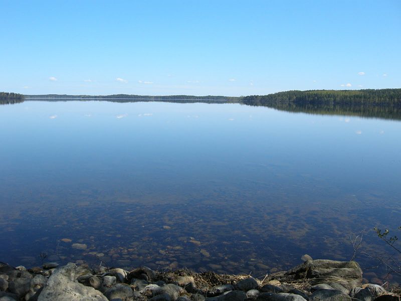 Отдых на финском озере Пурувеси