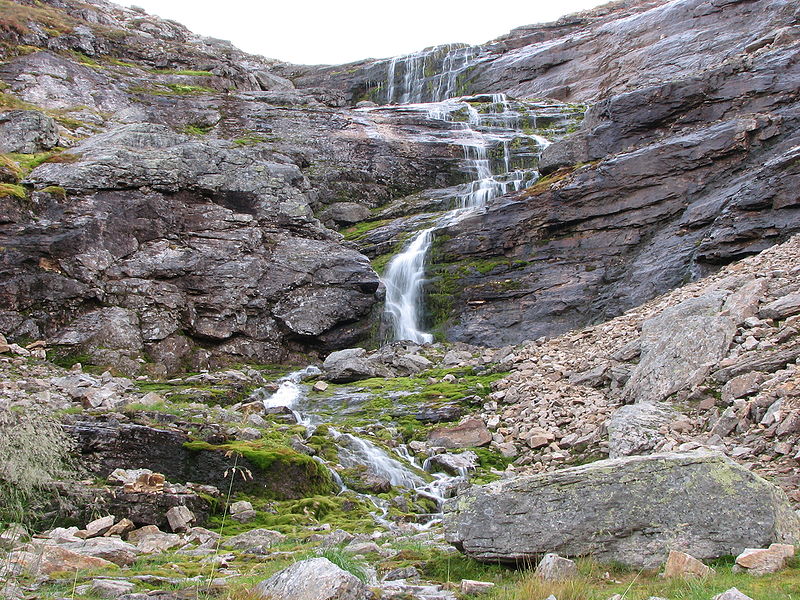 Водопад в национальном парке Urho Kekkonen