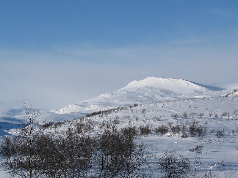 Гора Ковддоскаиси в Финляндии
