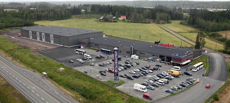 Магазин Laplandia в финском городе Лаппеенранта