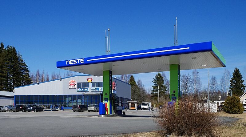 Заправки Neste в Финляндии