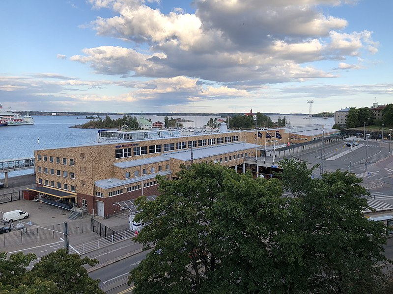 Olympia Terminal в порту города Хельсинки