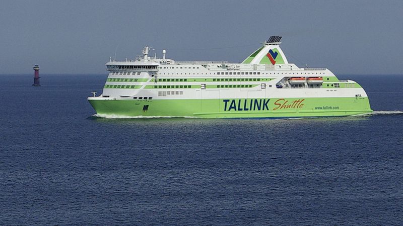 Паром Tallink Star по маршруту Хельсинки-Таллин