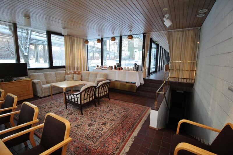 Ресторан в финском отеле Kymin Huvila