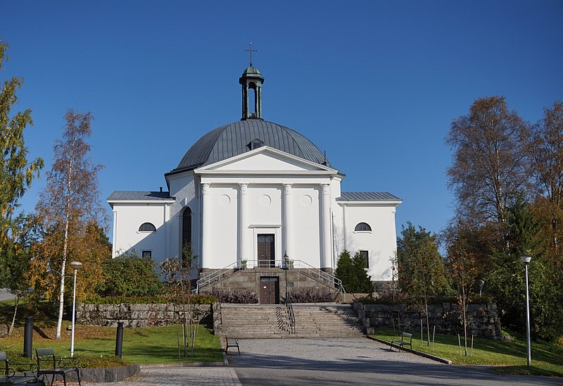 Церковь в финском городе Ямся